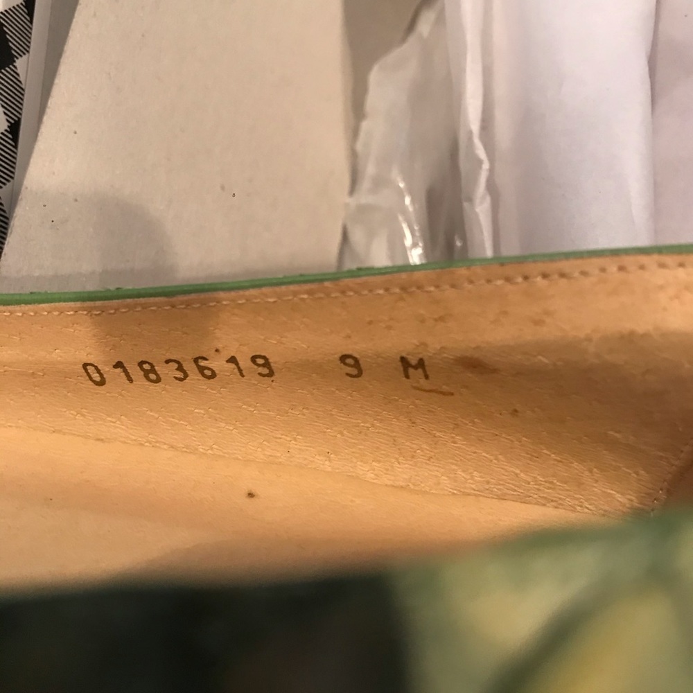 Delman Python Flats, 9, NIB - Picture 4 of 8